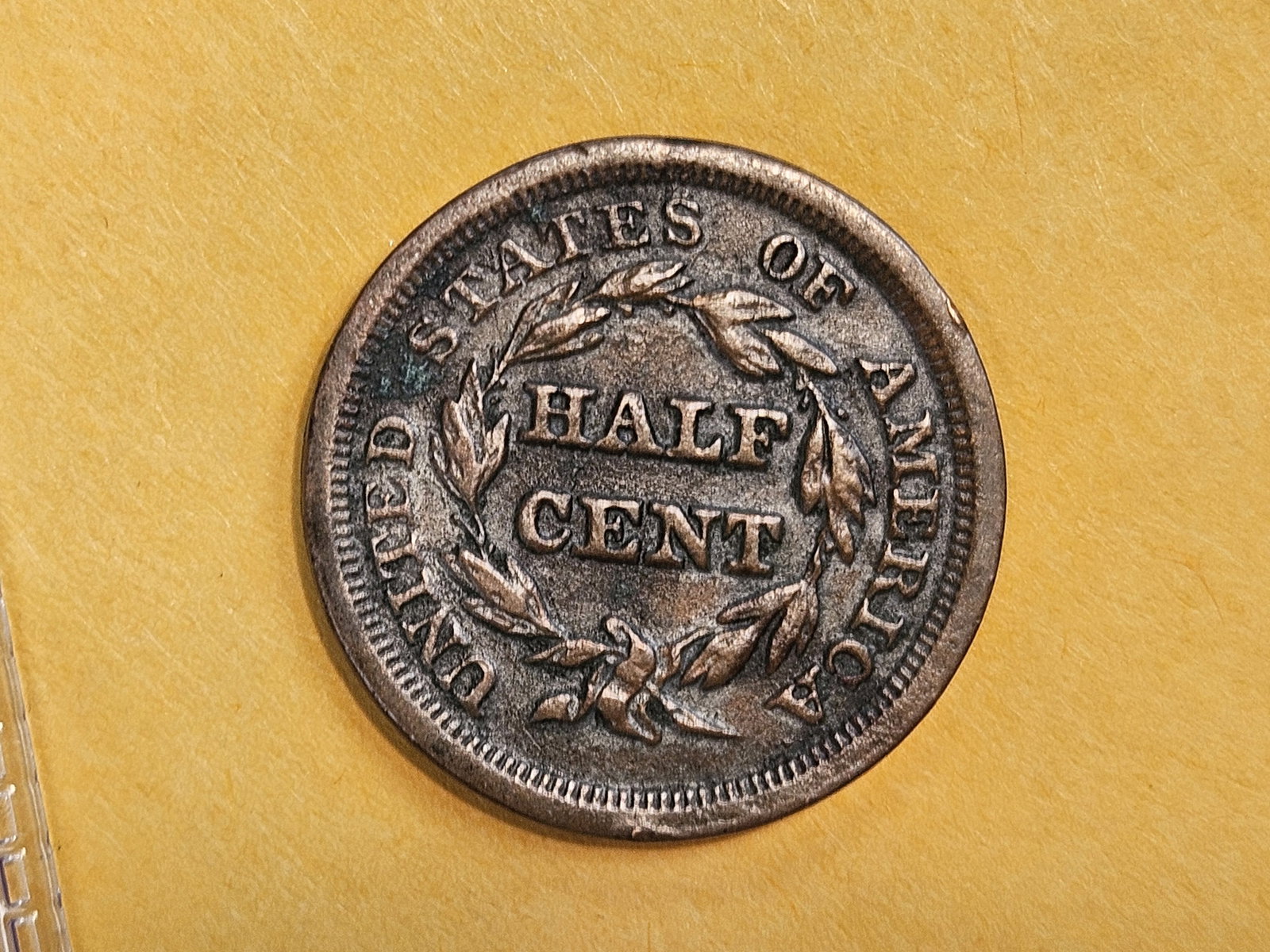 1853 Braided Hair Half-Cent in Extra Fine - details - 5
