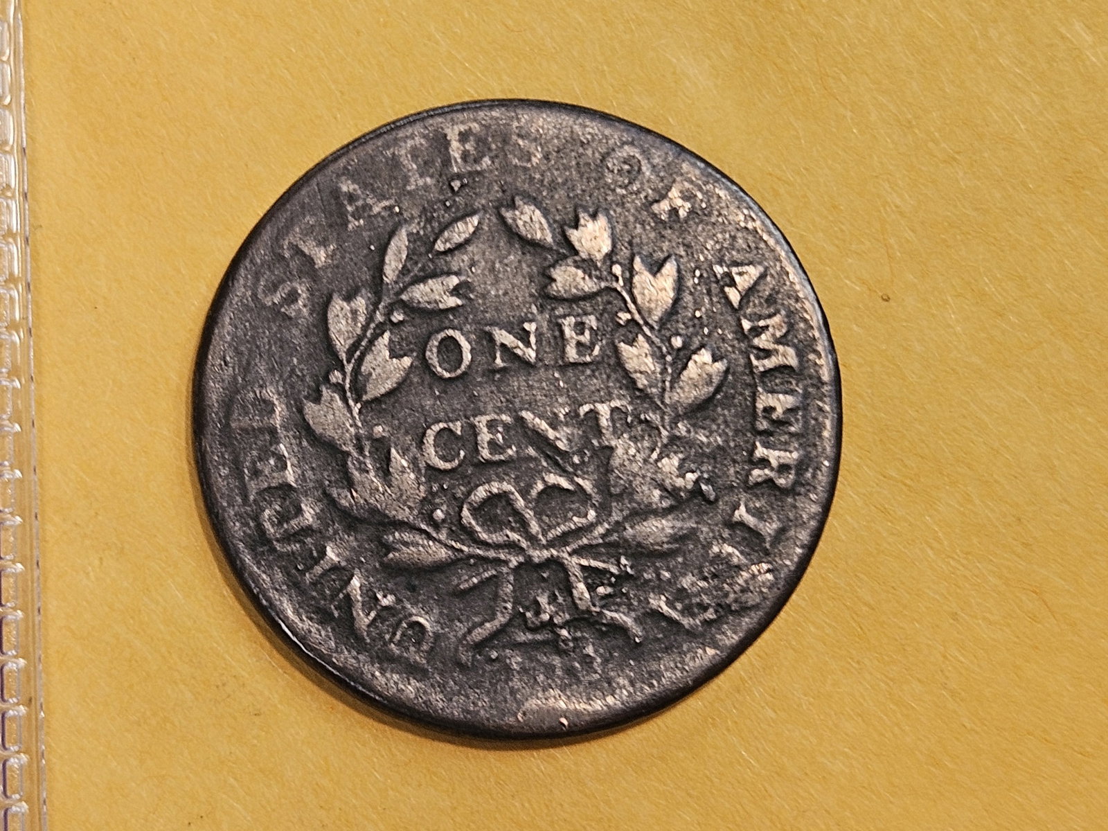 1800 Draped Bust Large Cent in Fine - details - 3