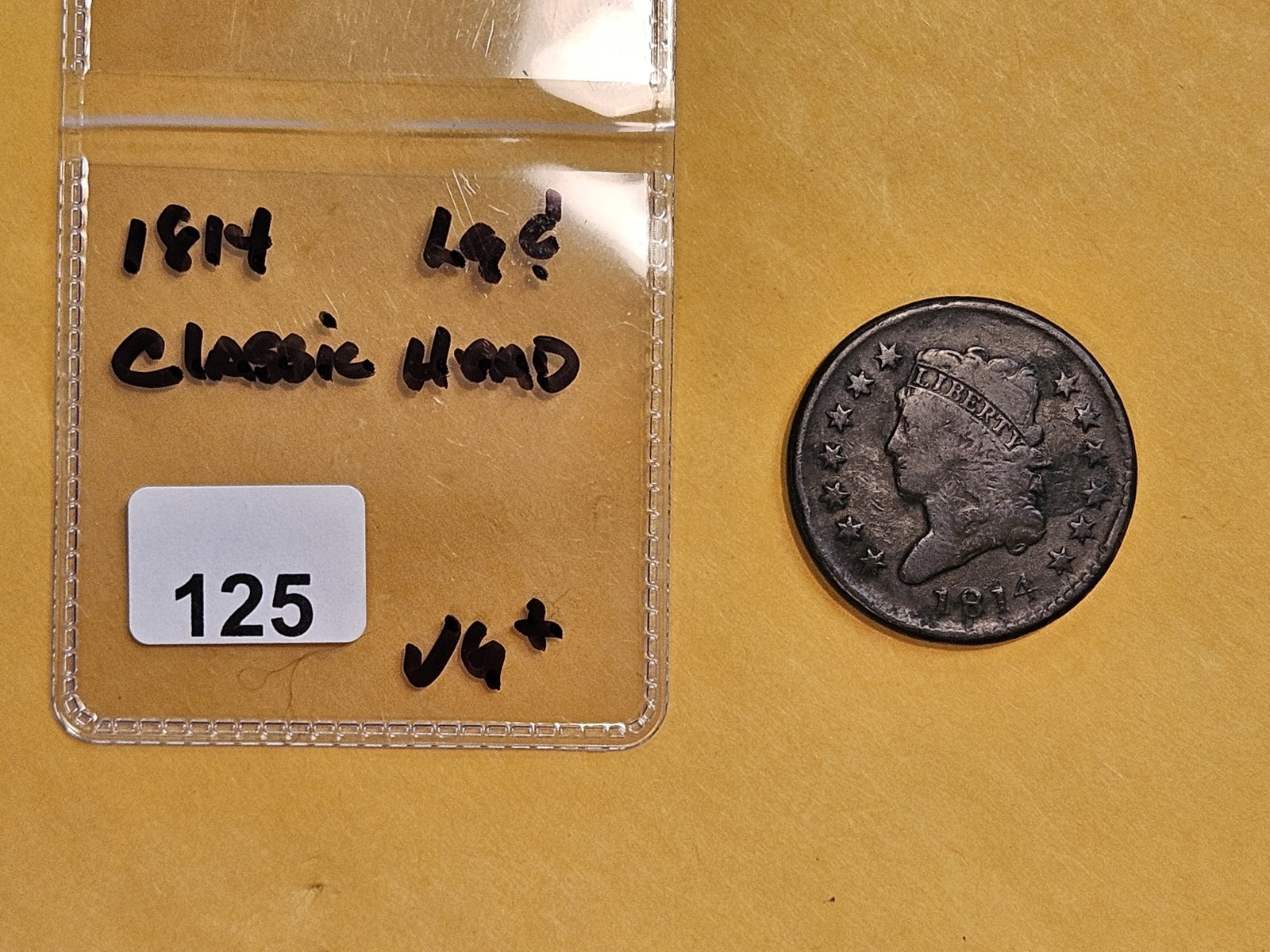 Better date 1814 Classic Head Large Cent - 2