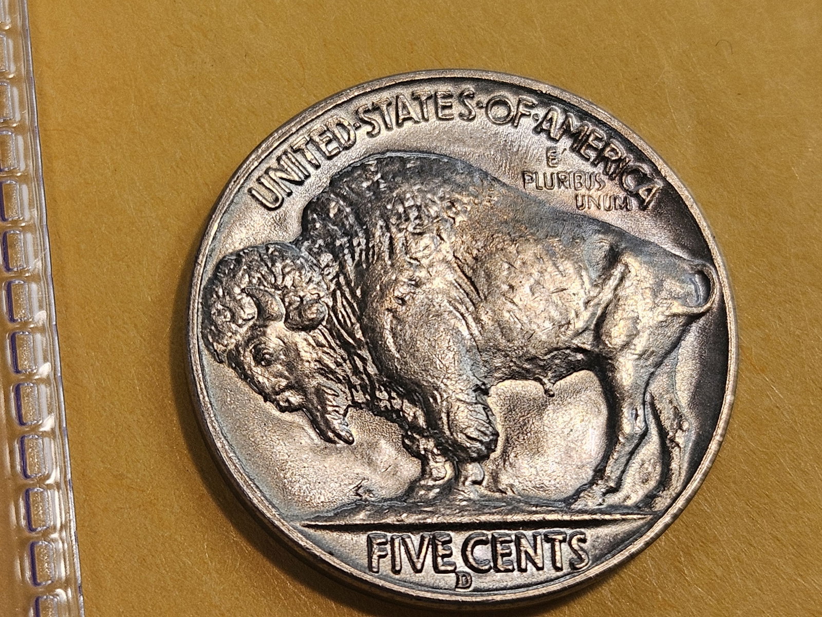 GEM Brilliant Uncirculated 1938-D Buffalo Nickel - 5