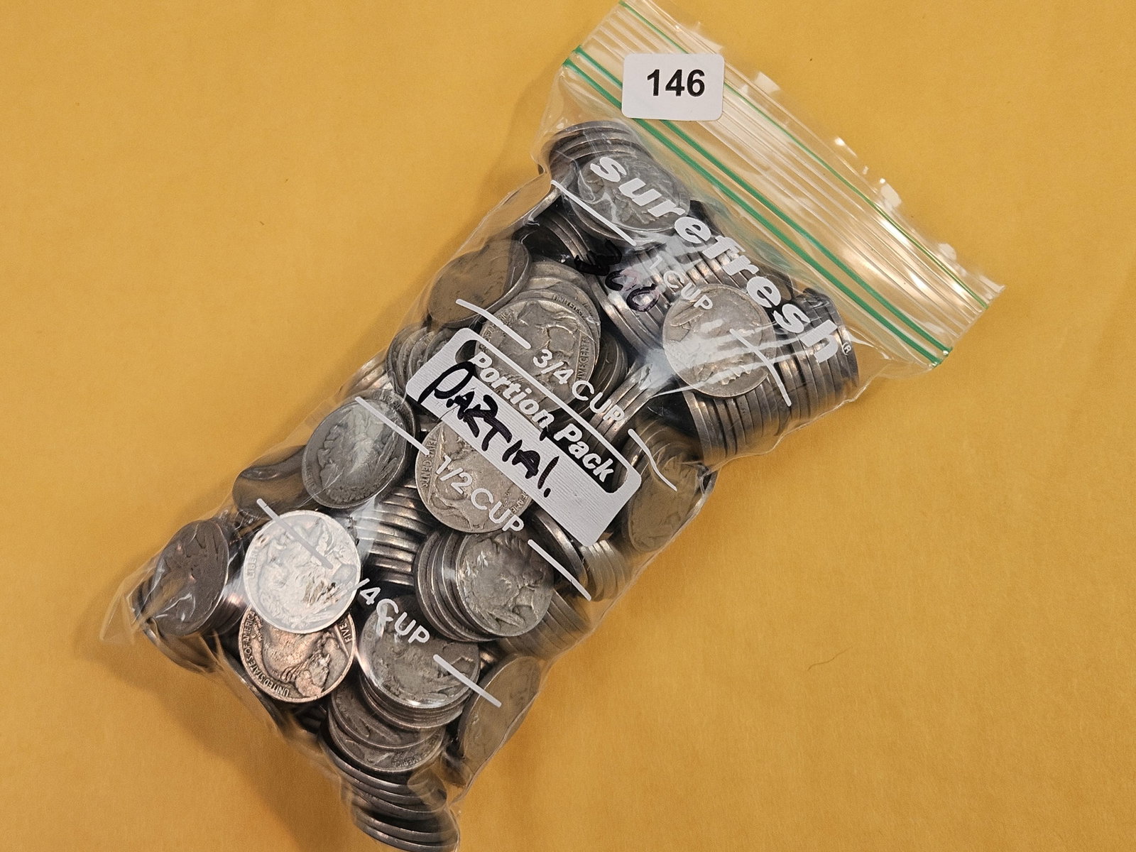 THREE Hundred Buffalo Nickels: Partial Dates