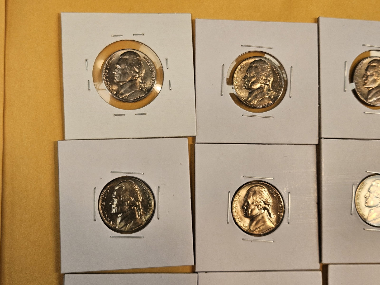 Eighteen mixed Brilliant Uncirculated or better Jefferson Nickels - 2