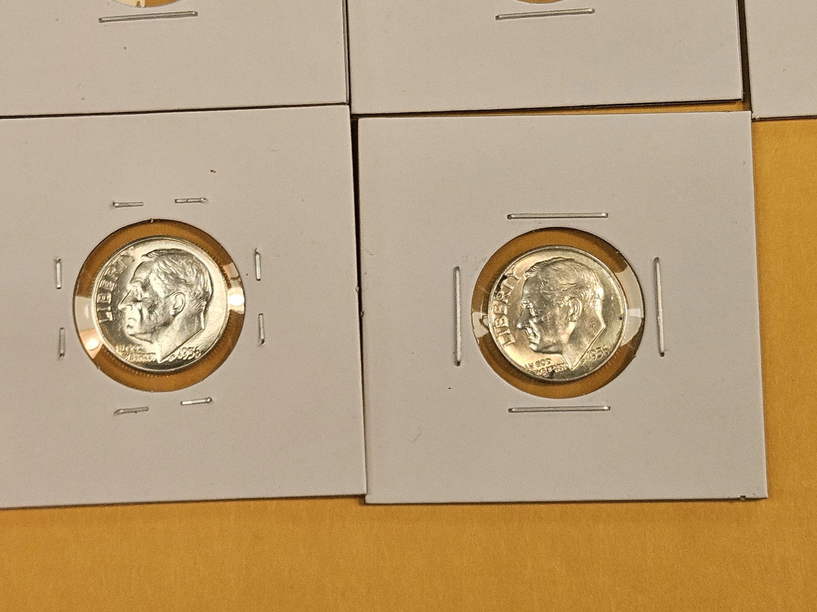 Ten Brilliant Uncirculated silver Roosevelt Dimes - 6
