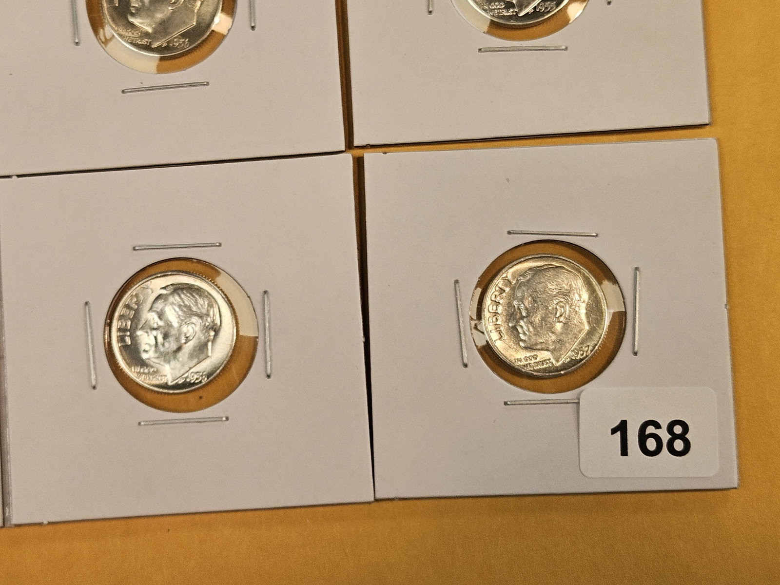 Eight Brilliant Uncirculated silver Roosevelt Dimes - 5