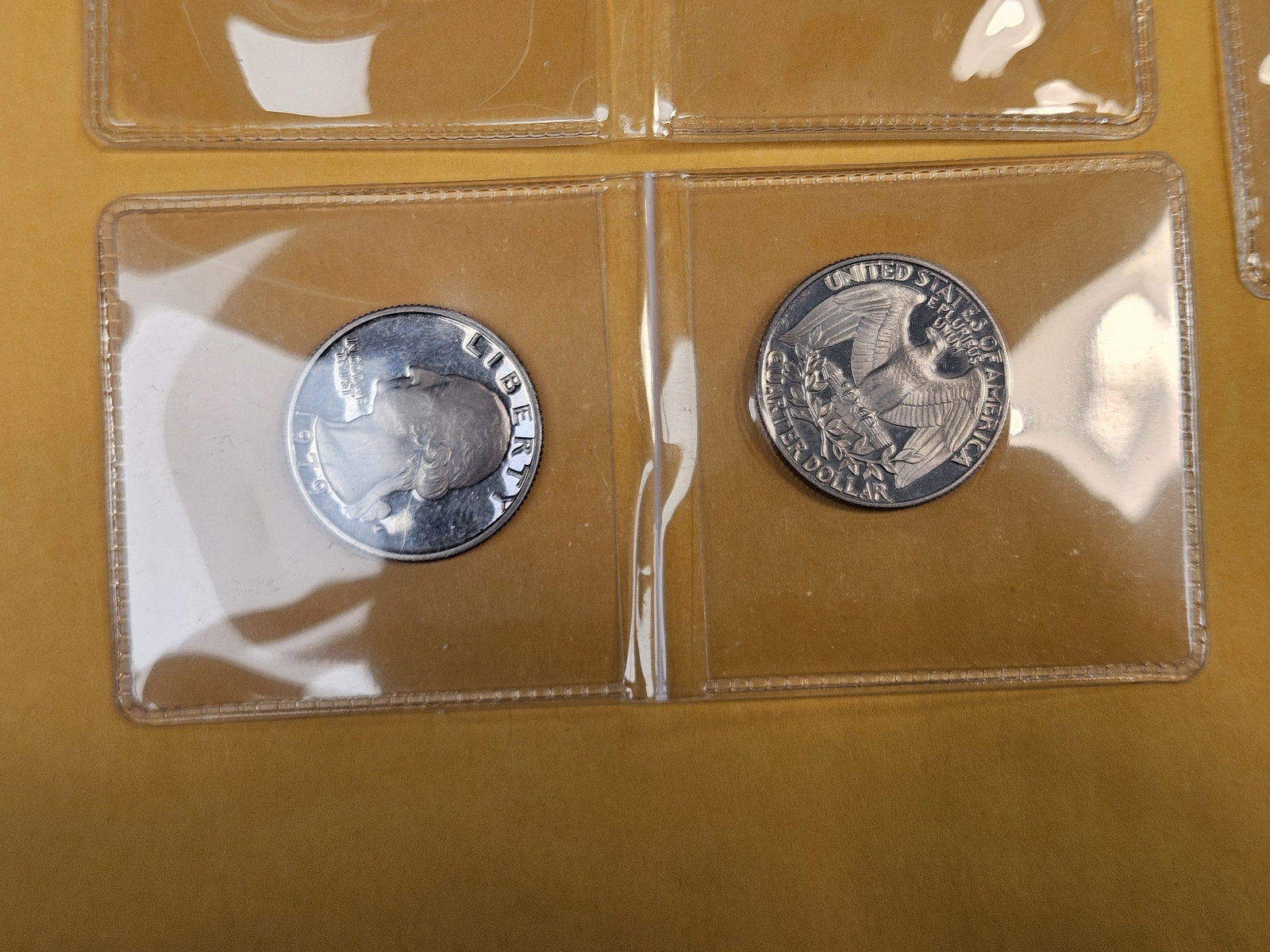 Eight mixed Washington Quarters - 4