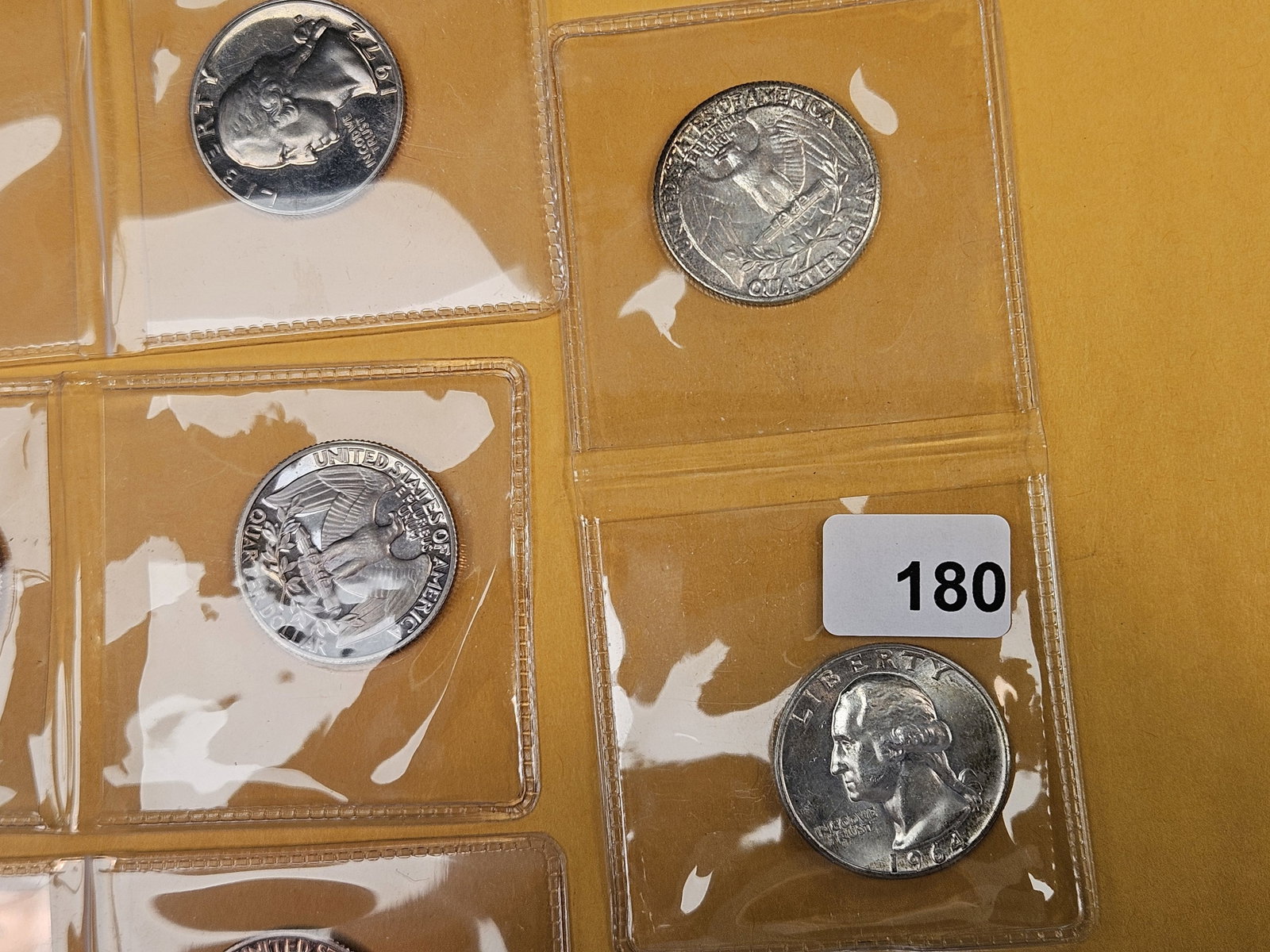 Eight mixed Washington Quarters - 5