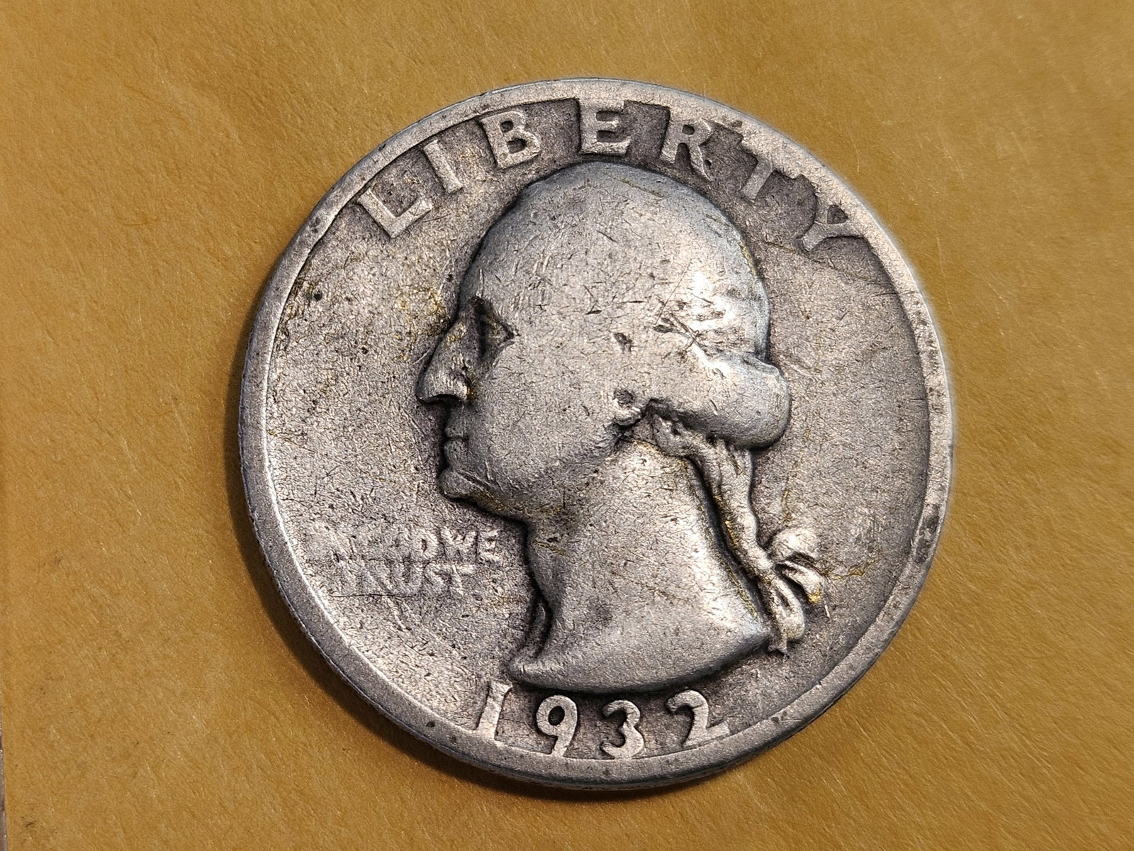 ** KEY DATE ** 1932-D Washington Quarter in Fine (1 of 3)
