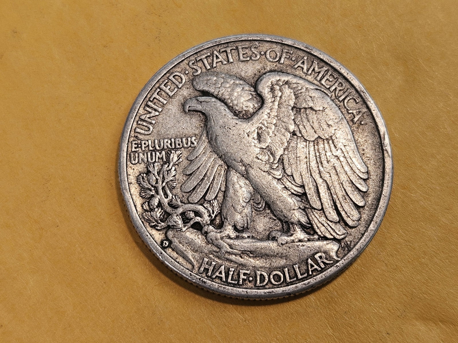 * Key Date 1938-D Walking Liberty Half Dollar in Very Fine plus - 4