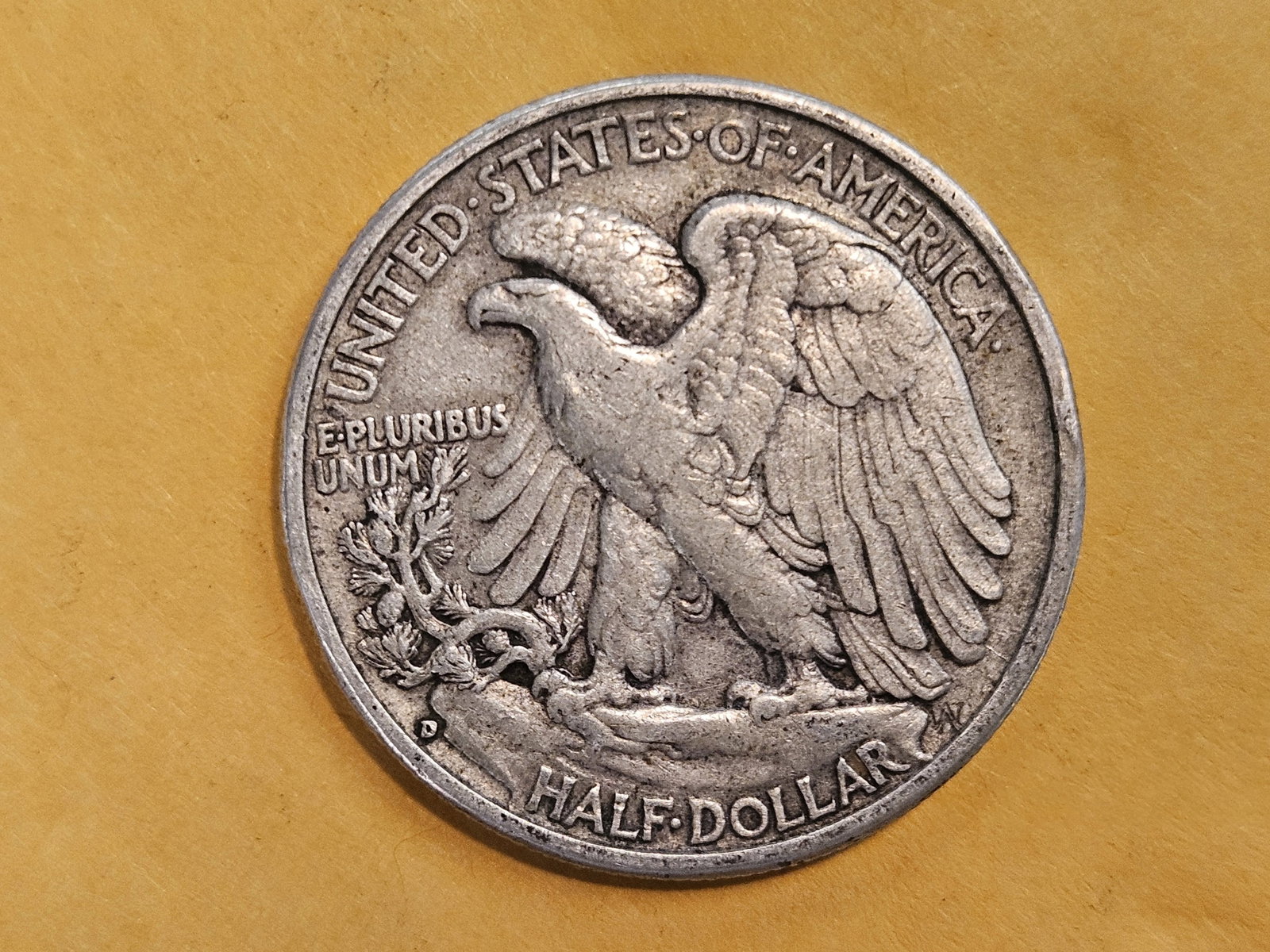 * Key Date 1938-D Walking Liberty Half Dollar in Very Fine plus - 5