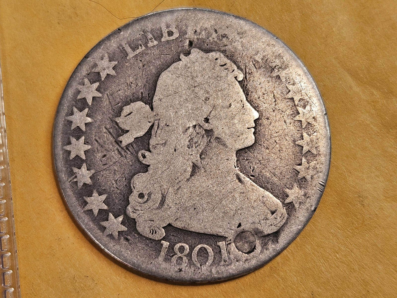 * 1801 Draped Bust Half Dollar in Good - details (1 of 3)