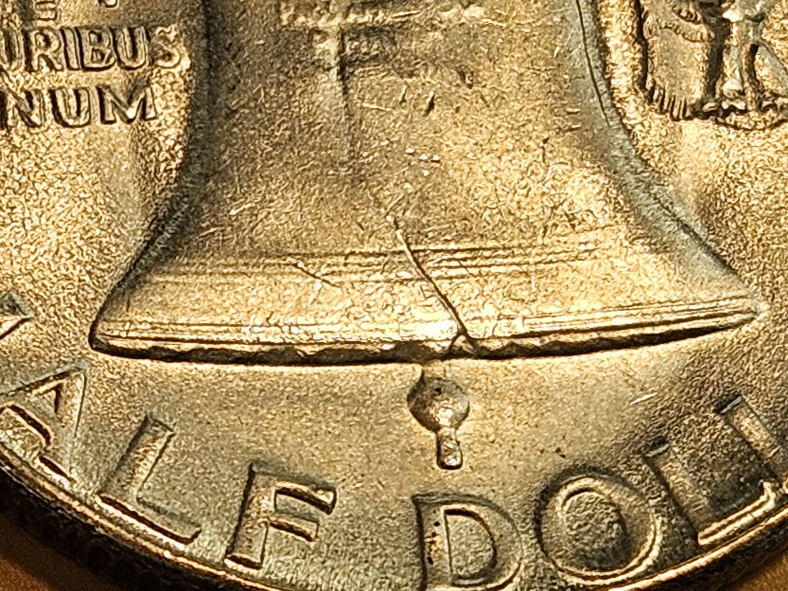 ** KEY GRADE ** Very Choice Brilliant Uncirculated 1952-S Franklin Half Dollar FULL BELL LINES!! - 9