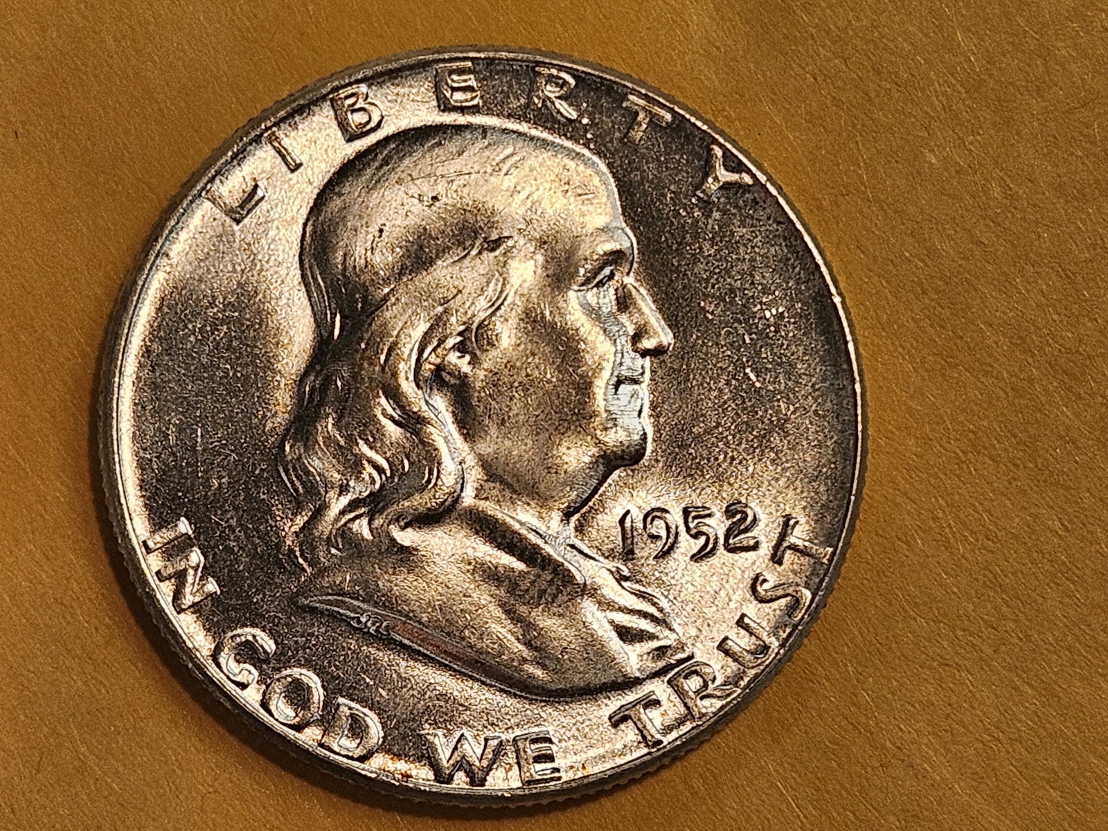 GEM Brilliant Uncirculated 1952 Franklin Half Dollar FBL (1 of 5)