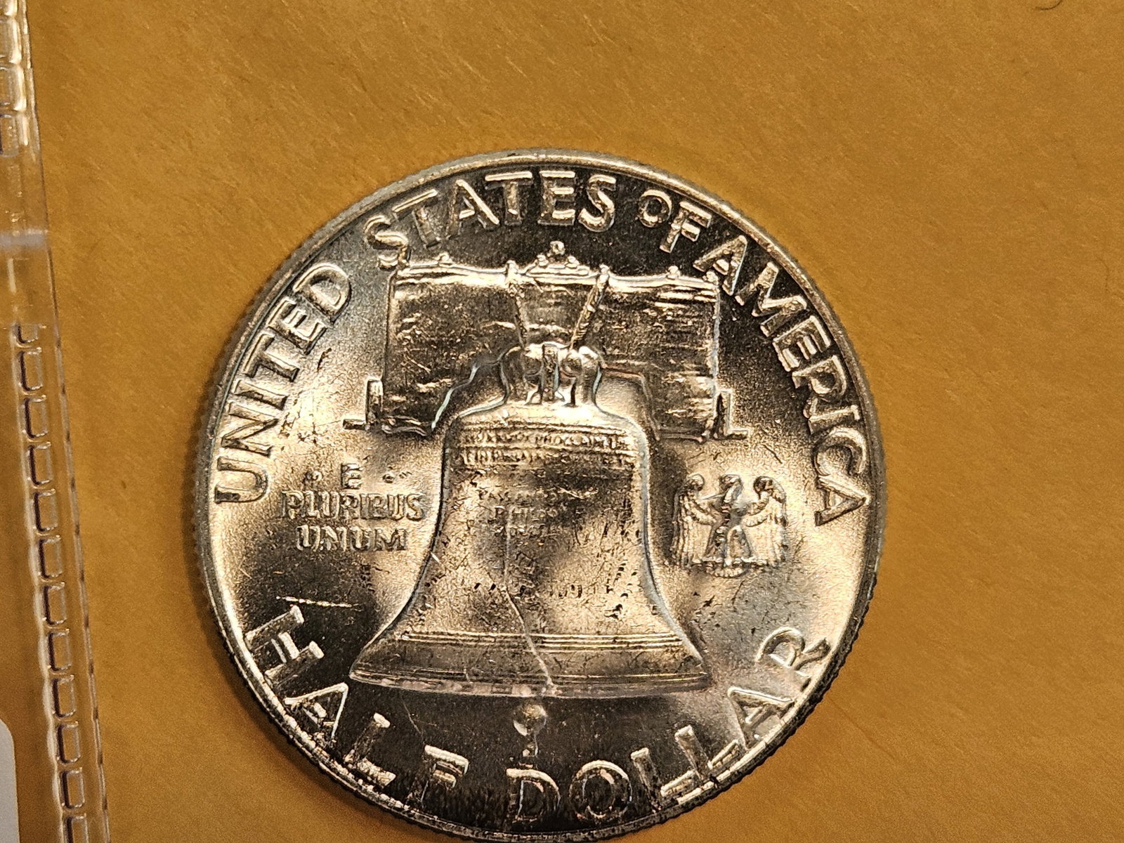 GEM Brilliant Uncirculated 1950-D Franklin Half Dollar FBL - 8