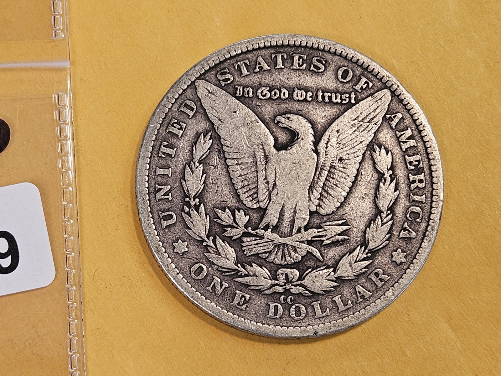 ** KEY DATE ** 1882-CC Morgan Dollar in Fine - details - 3