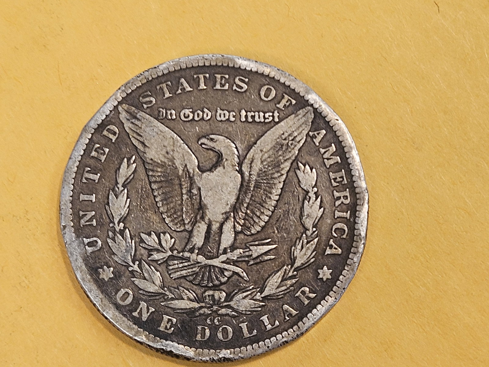 ** KEY DATE ** 1890-CC Morgan Dollar in Fine - details - 3