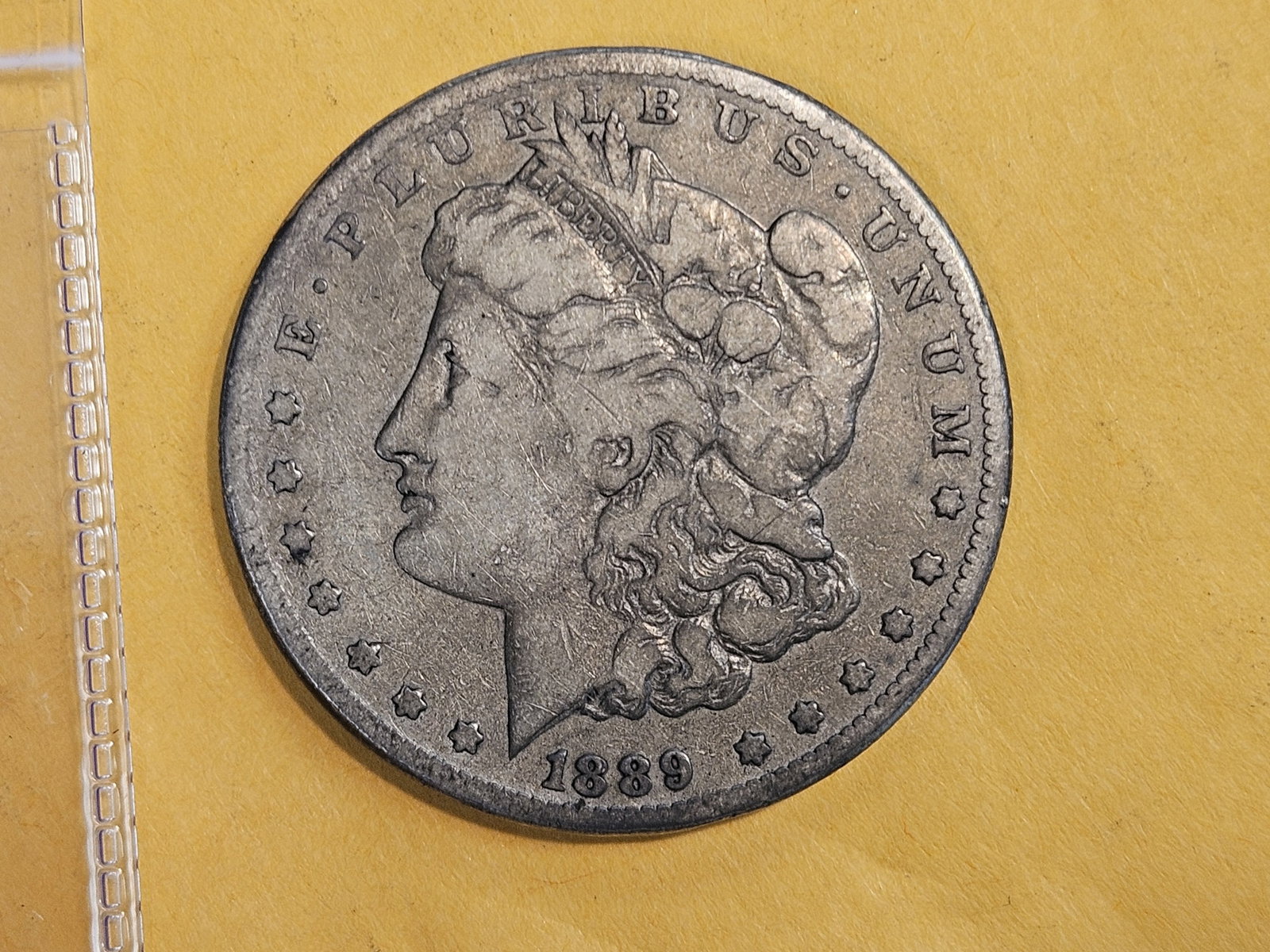 *** HIGHLIGHT *** KEY DATE! 1889-CC Morgan Dollar in Very Good - 10 - 3