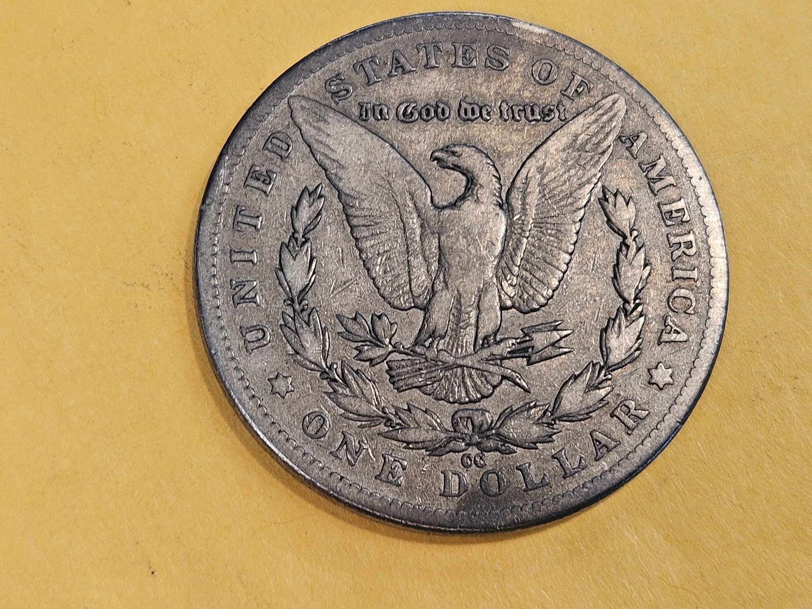 *** HIGHLIGHT *** KEY DATE! 1889-CC Morgan Dollar in Very Good - 10 - 4