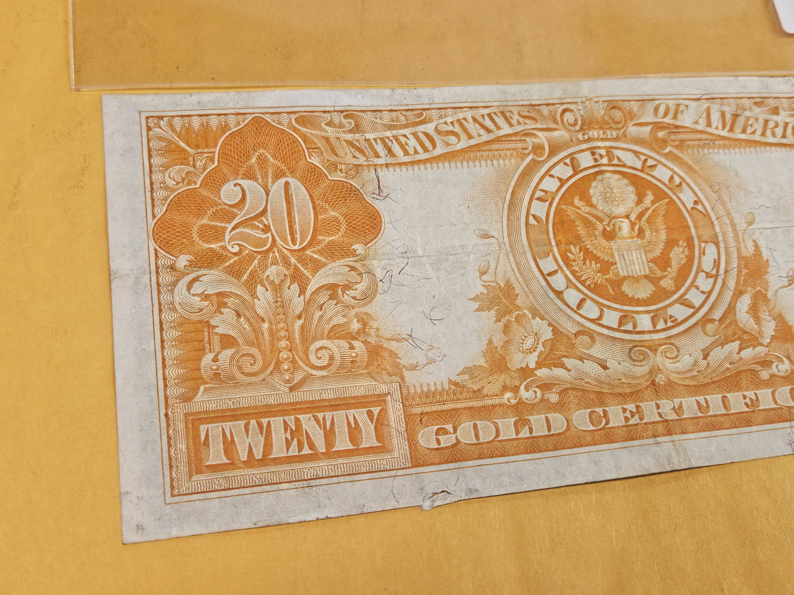 Crisp Series of 1922 Twenty Dollar GOLD Note - 5