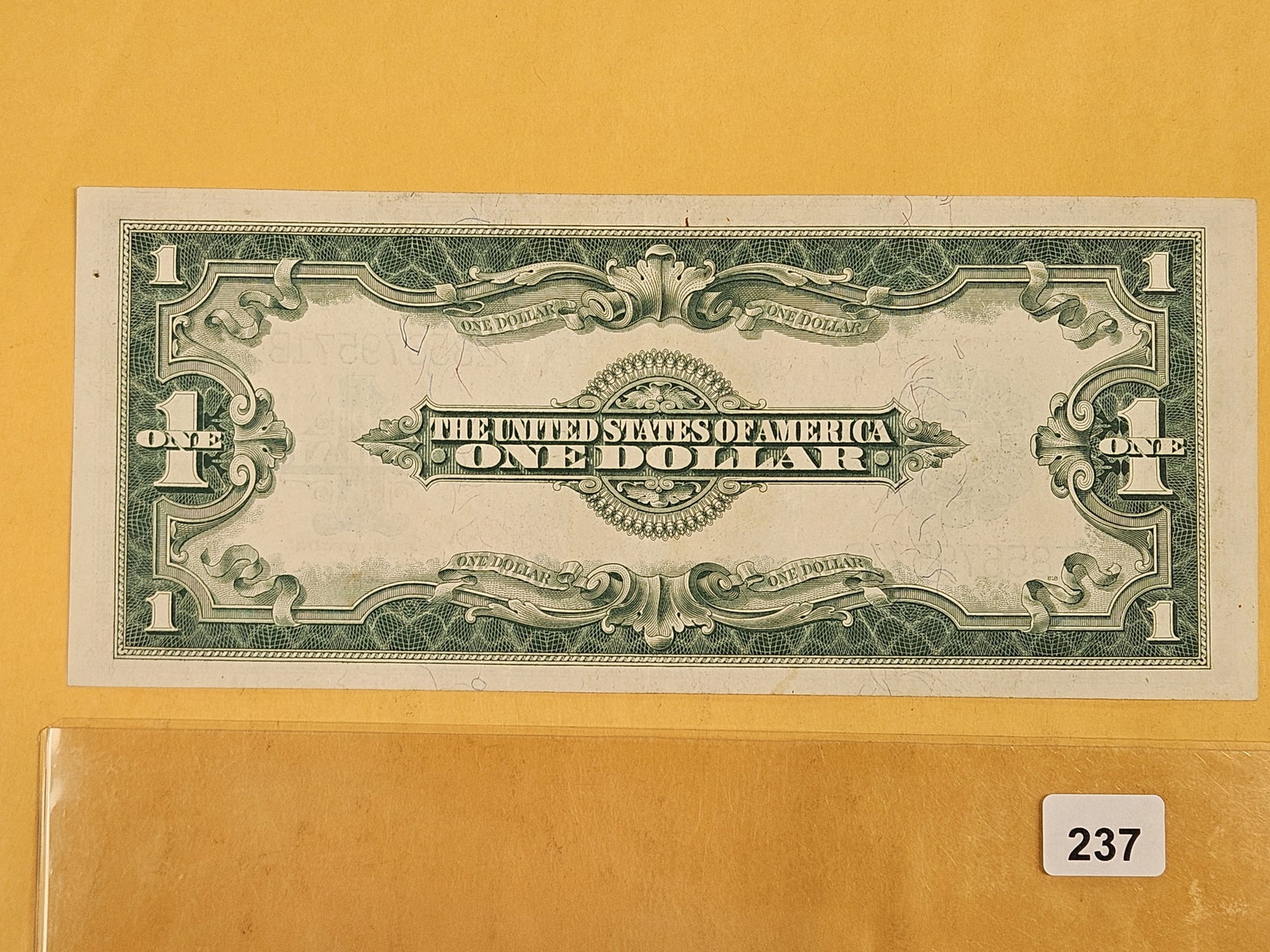 * Choice Crisp Uncirculated Series 1923 One Dollar Silver Certificate - 4