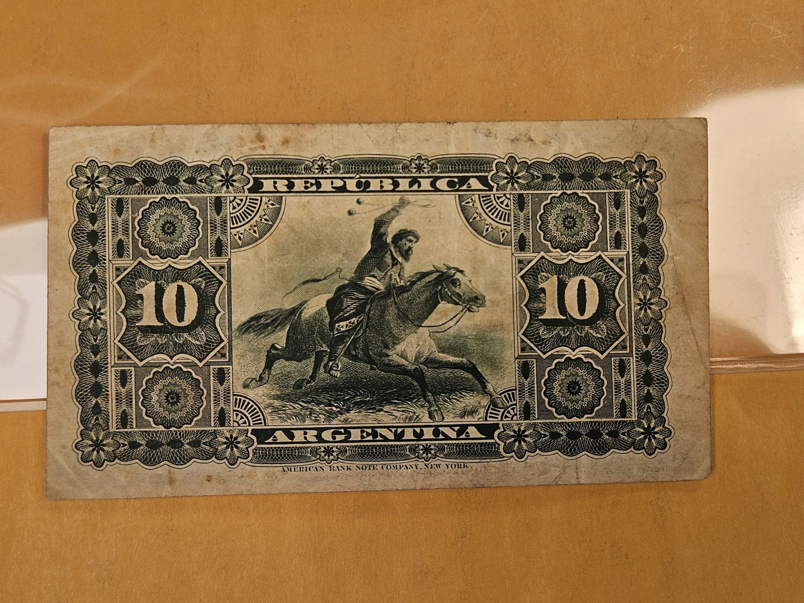 1884 Republica Argentina 10 centavos - 2
