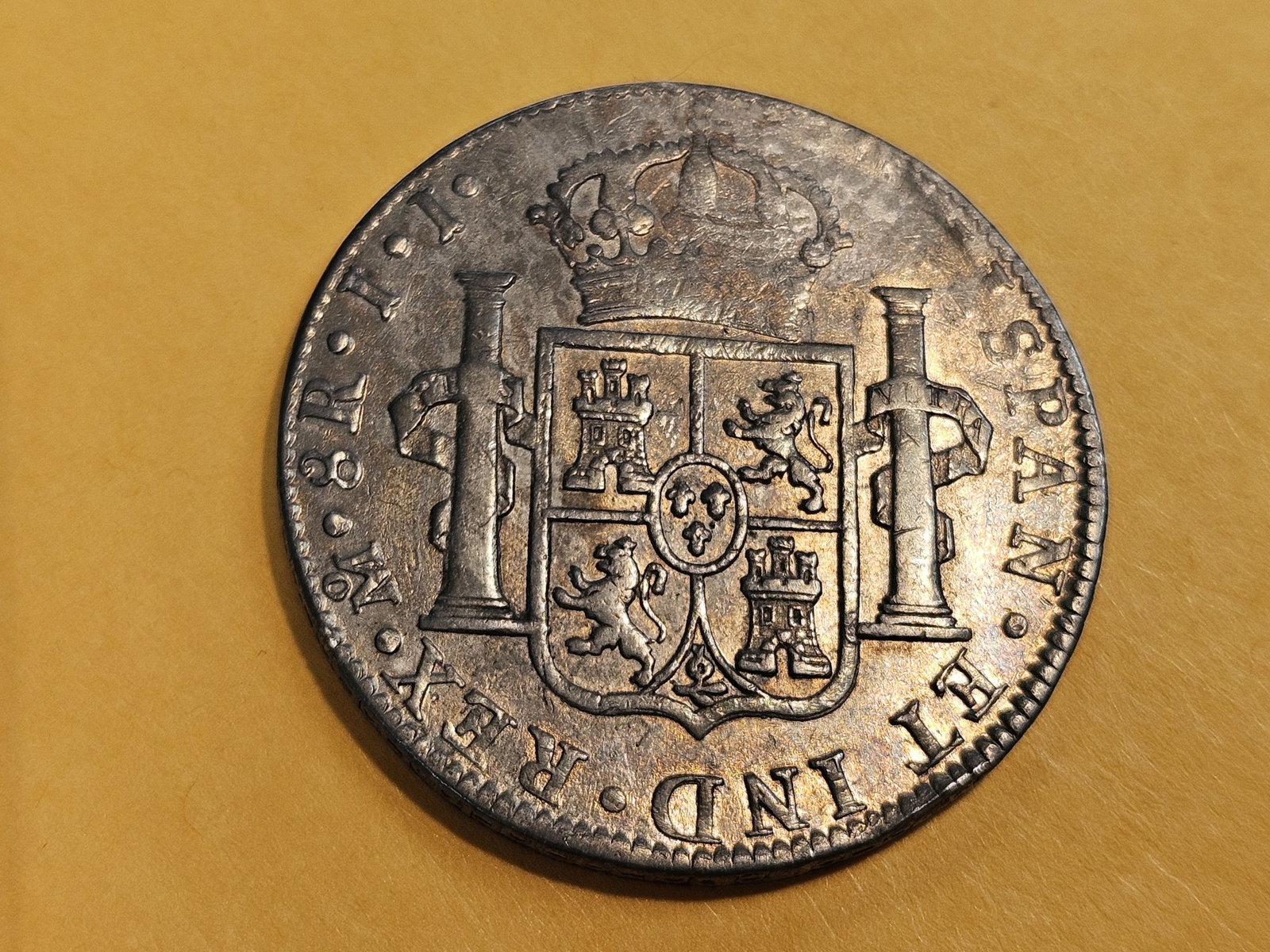 1812 Mexico silver 8 reals in Very Fine - details - 6