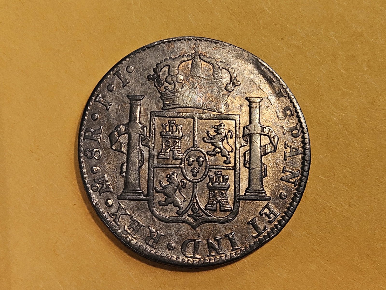 1812 Mexico silver 8 reals in Very Fine - details - 8