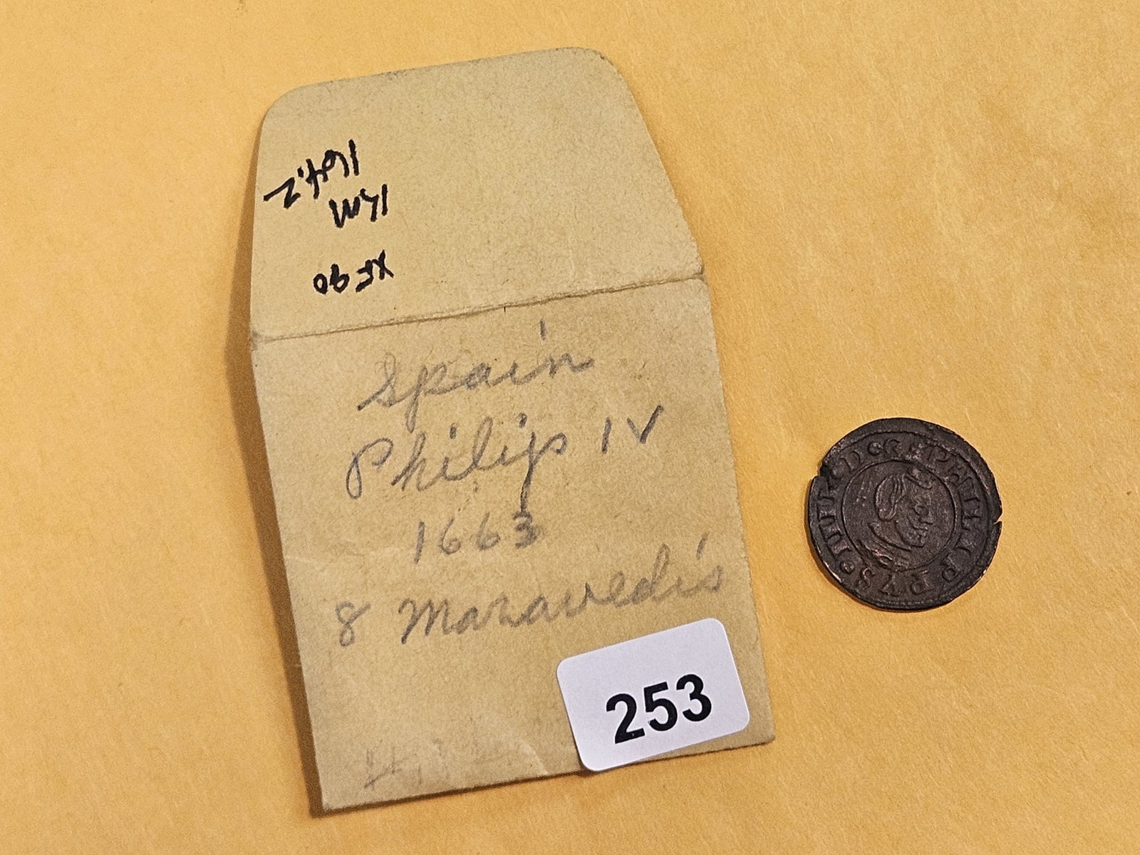 1663 Spain 8 maravedis - 2