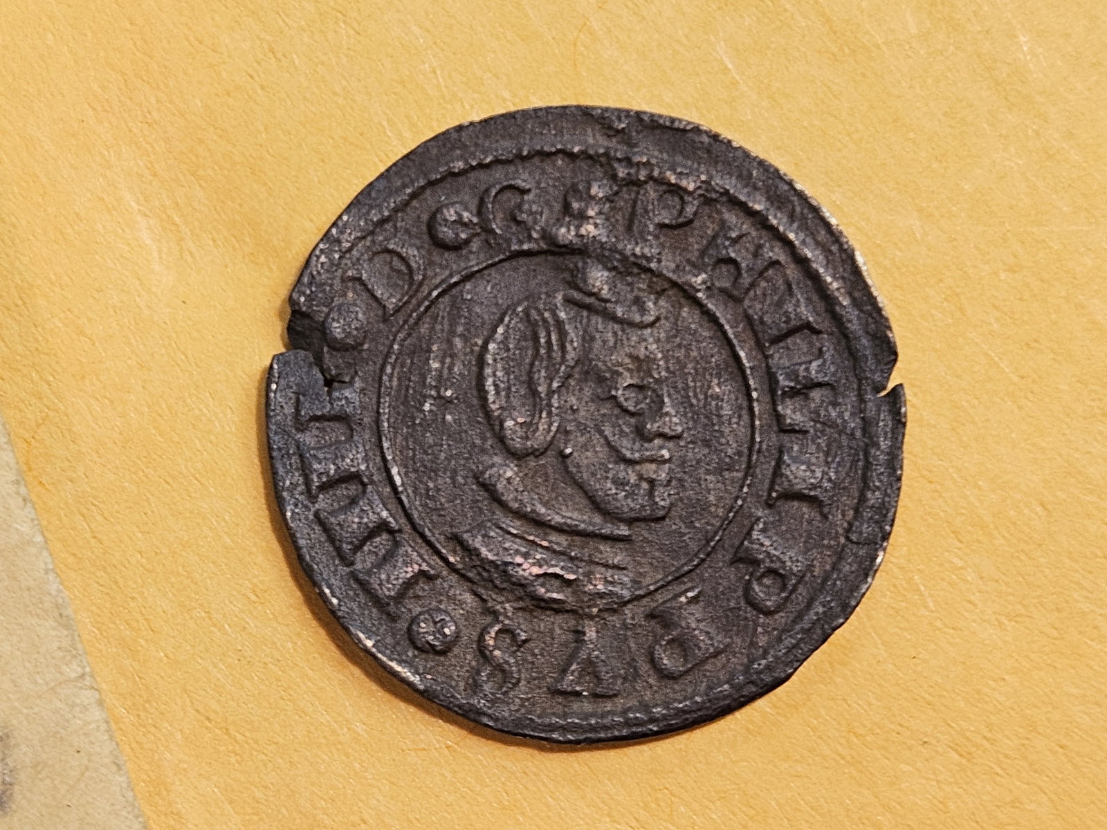 1663 Spain 8 maravedis - 3