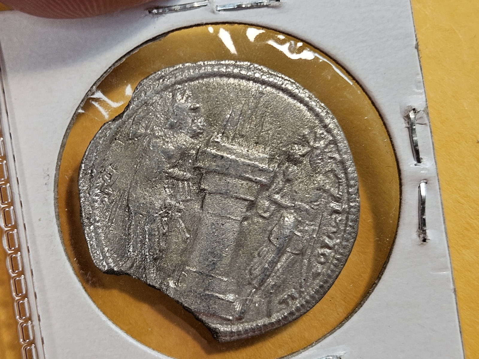 ANCIENT! Jassanid Shapur I silver Drachm - 3