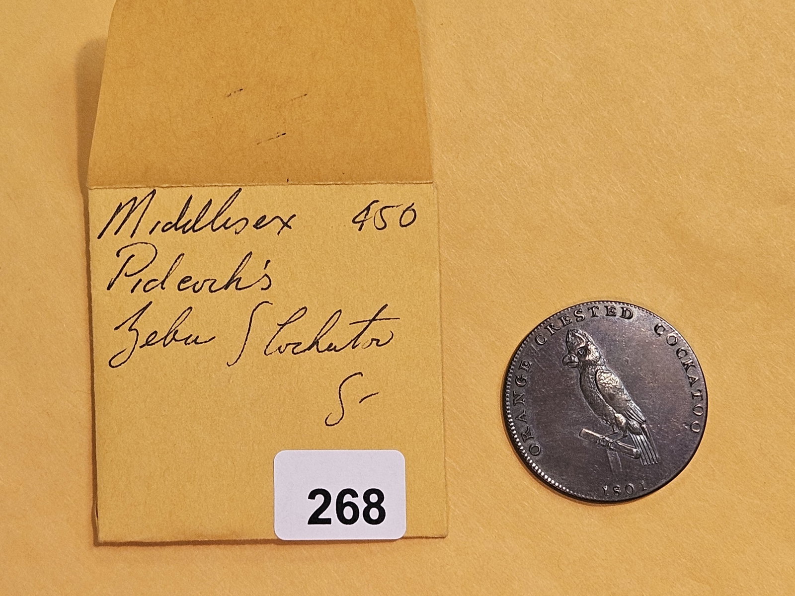 CONDER! GEM Prooflike 1801 Conder Token - 2