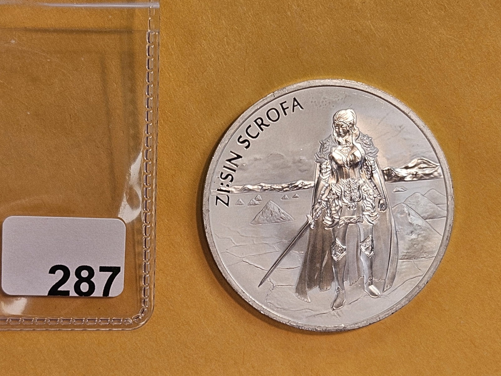 GEM 2019 Republic of Korea silver One Clay: ZI:Sin Scrofa