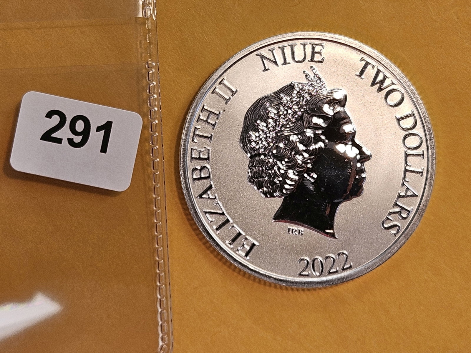 GEM 2022 Niue silver 2 dollars: DARTH VADER!