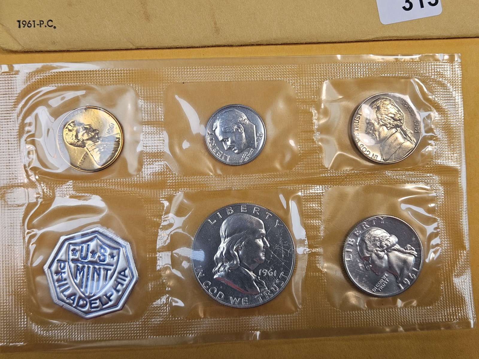 1961 US SILVER Proof Set - 2