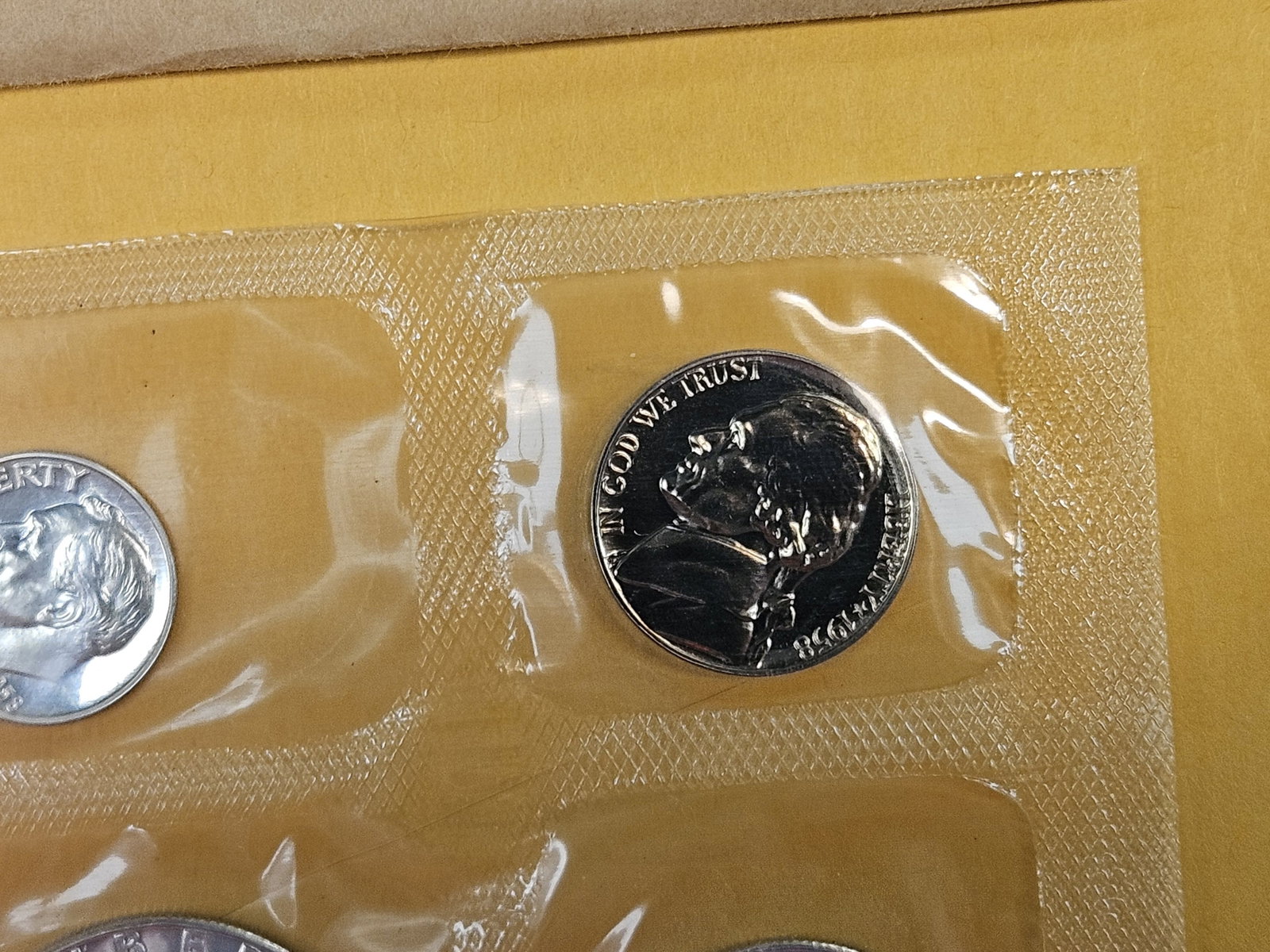GEM Proof 1958 US SILVER Proof Set - 3