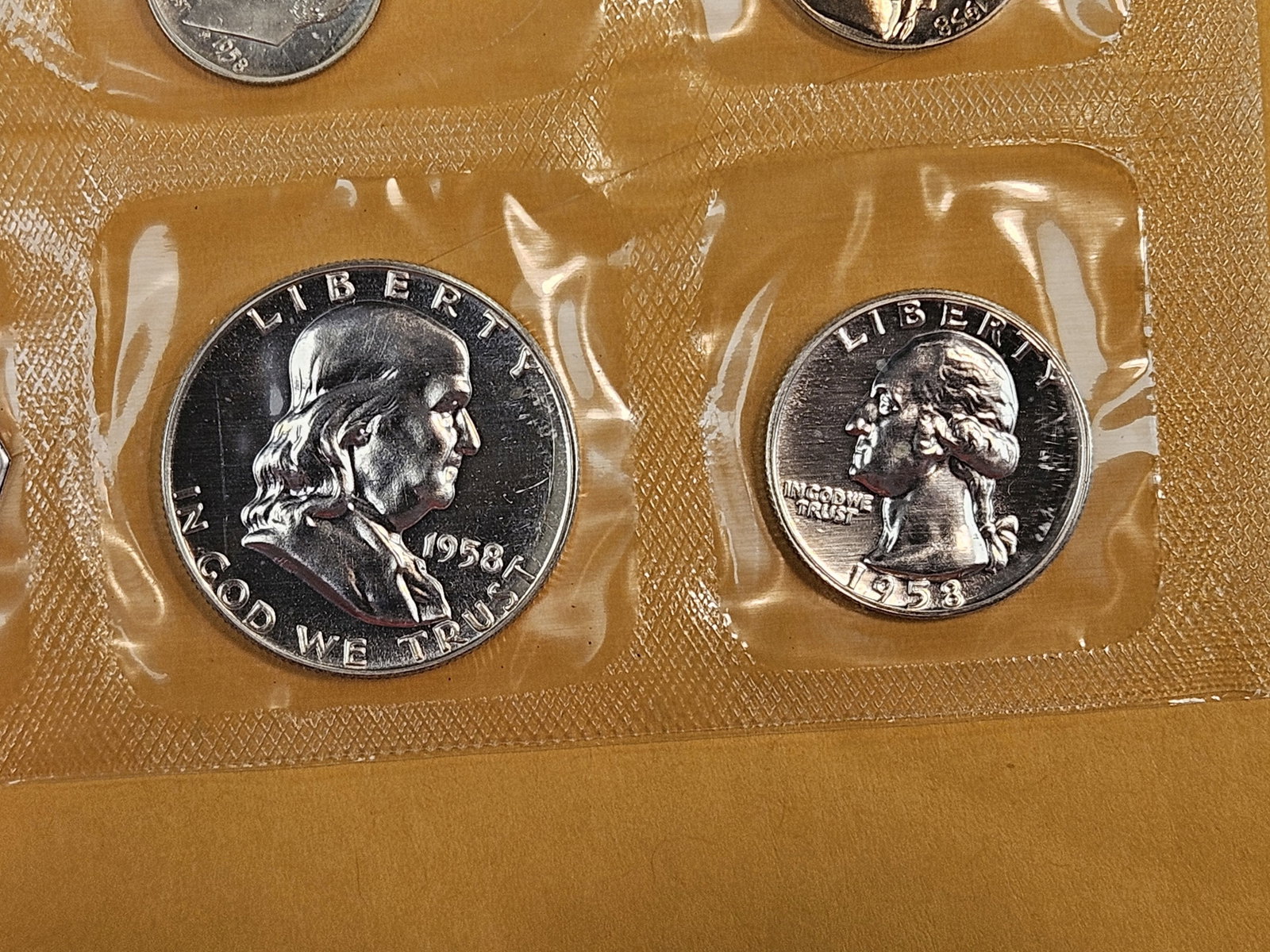 GEM Proof 1958 US SILVER Proof Set - 4