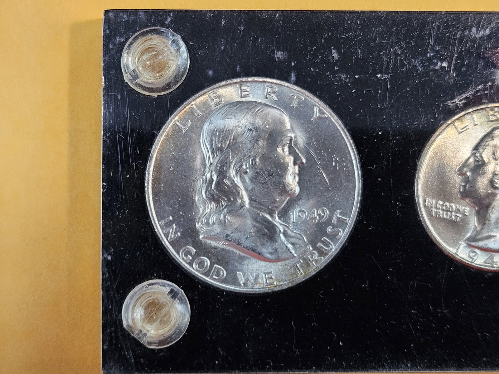GEM Brilliant Uncirculated 1949-D US Mint Set - 2