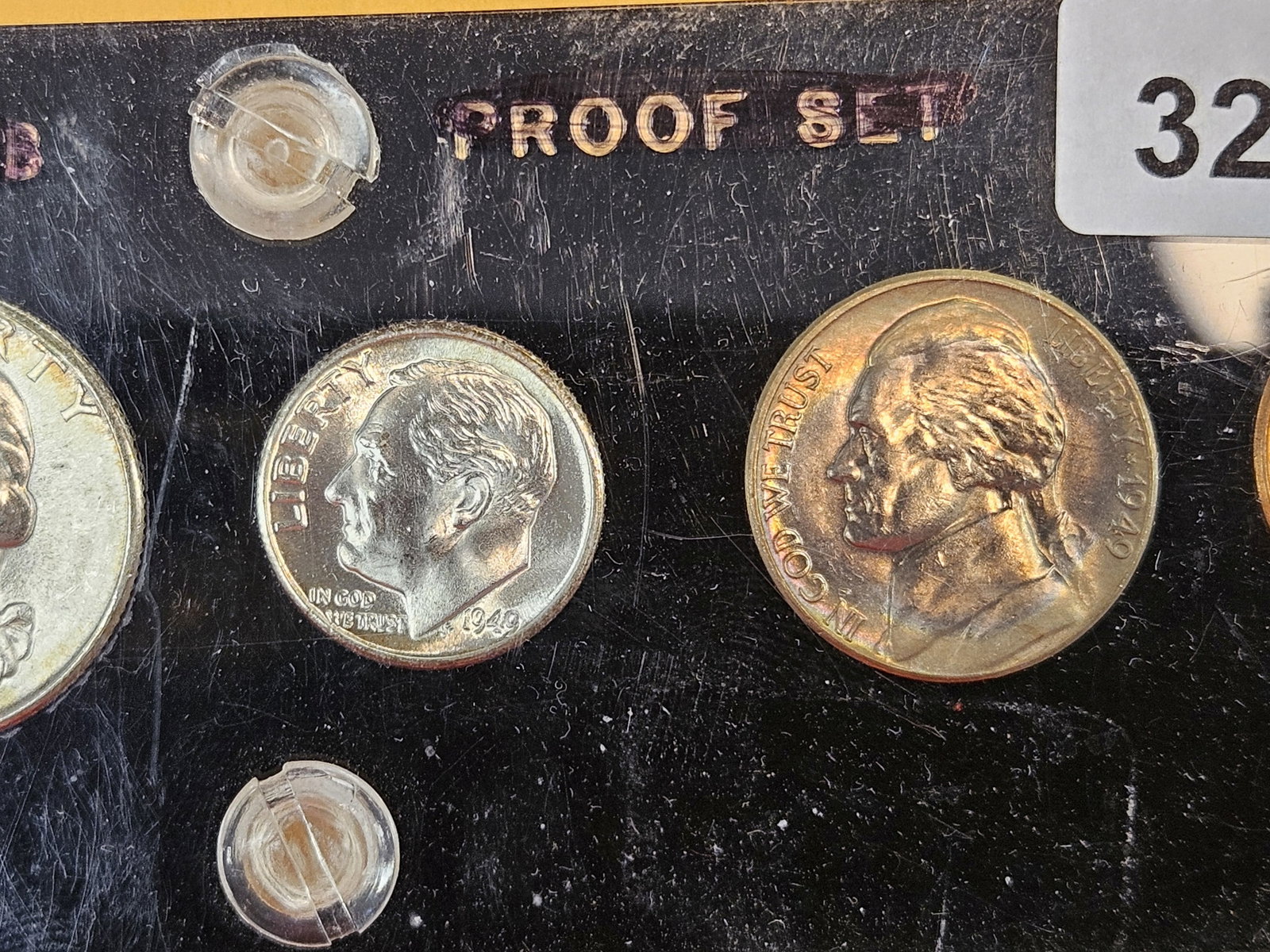 GEM Brilliant Uncirculated 1949-D US Mint Set - 4