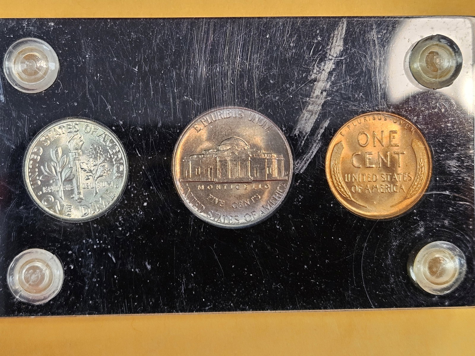 GEM Brilliant Uncirculated 1949-D US Mint Set - 8