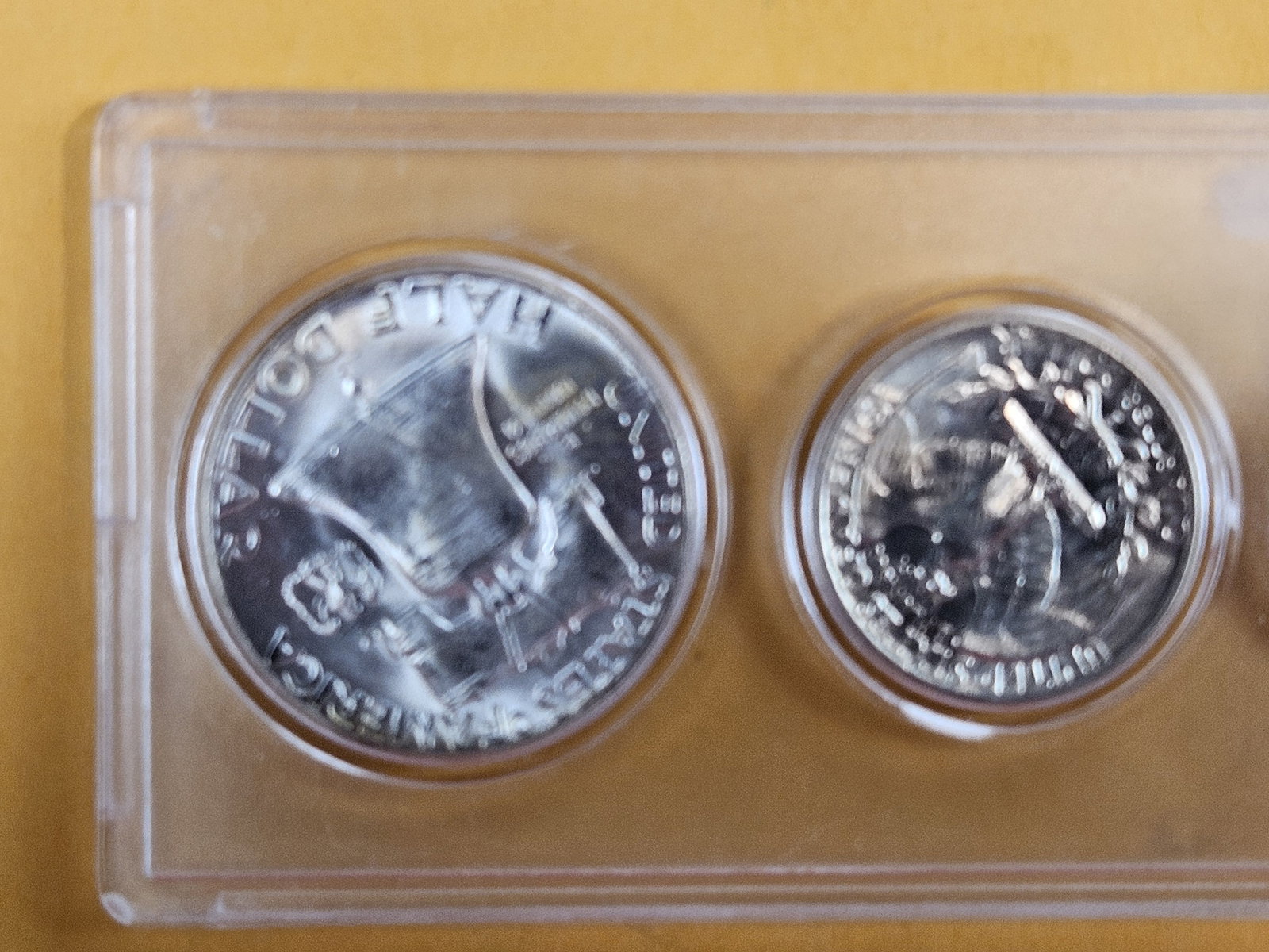 GEM Brilliant Uncirculated 1955 US Mint Set - 5