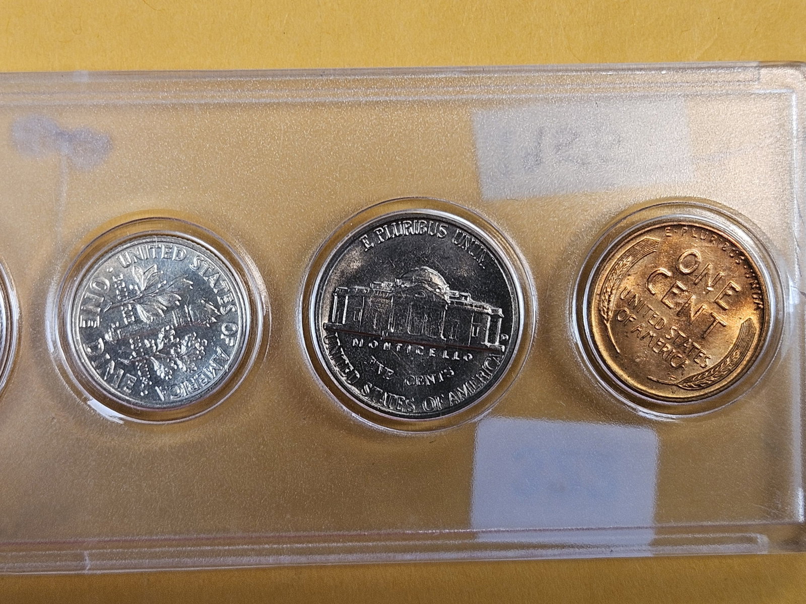 GEM Brilliant Uncirculated 1955 US Mint Set - 6