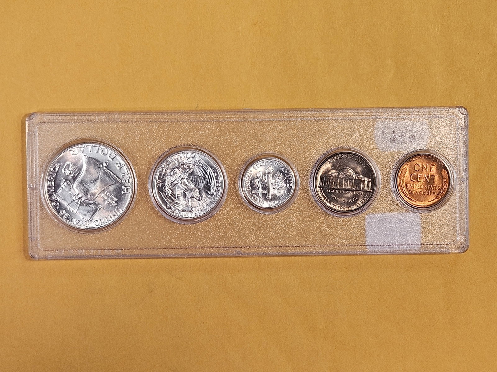 GEM Brilliant Uncirculated 1953 US Mint Set - 4