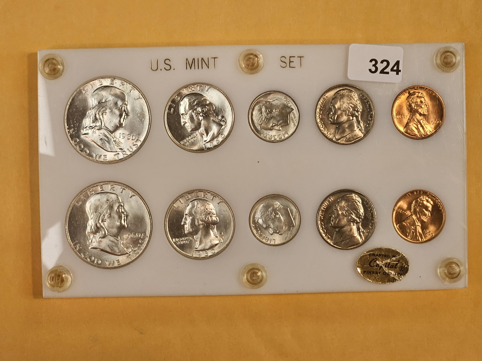 GEM Brilliant Uncirculated 1960 US Mint Set (1 of 6)