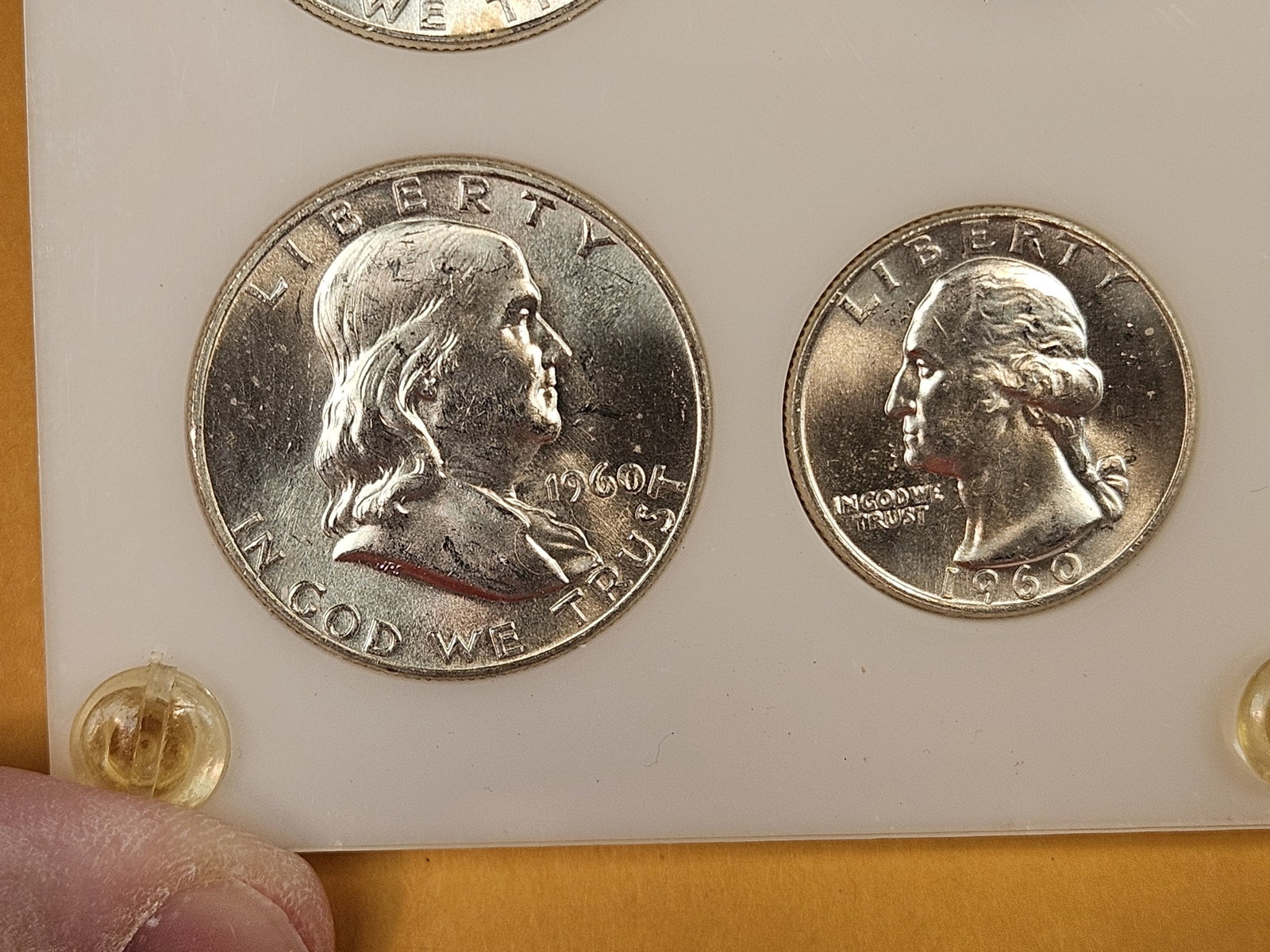 GEM Brilliant Uncirculated 1960 US Mint Set - 4