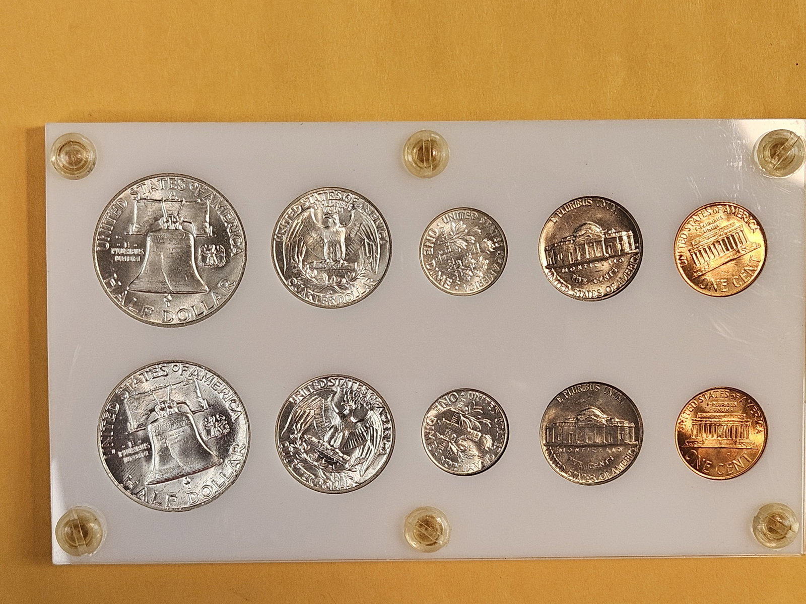 GEM Brilliant Uncirculated 1960 US Mint Set - 6