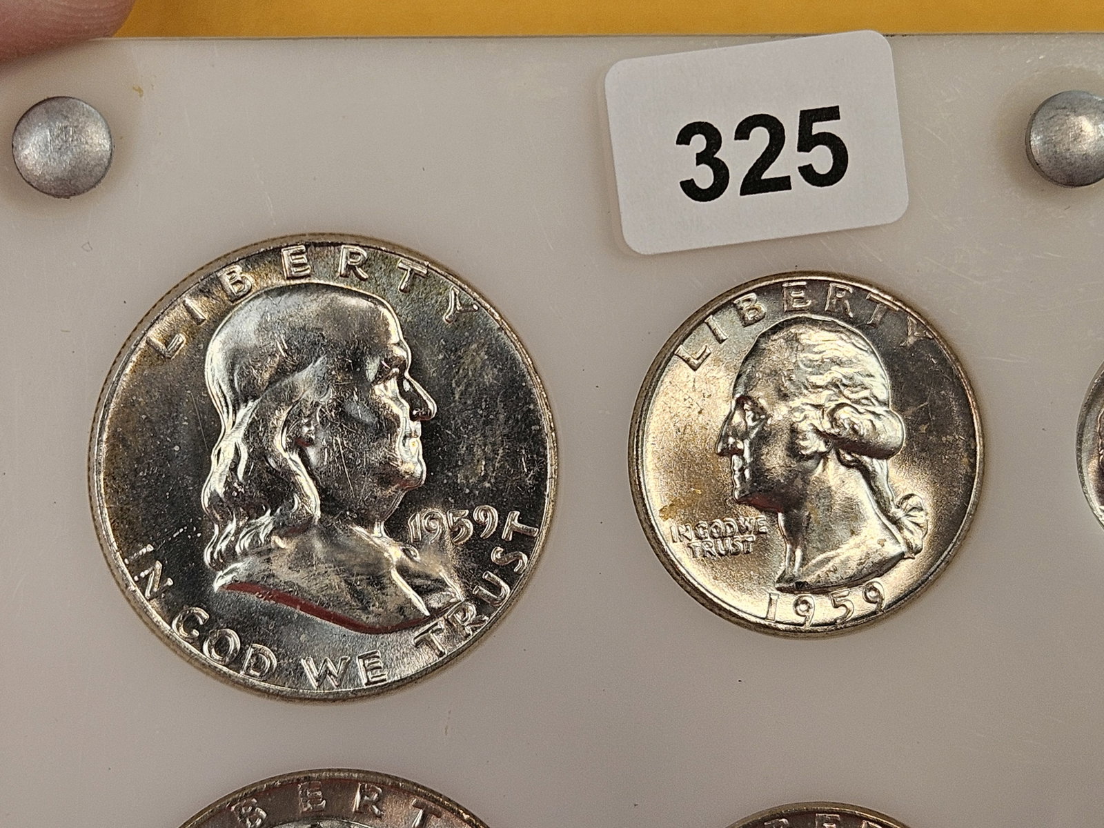 GEM Brilliant Uncirculated 1959 US Mint Set - 2