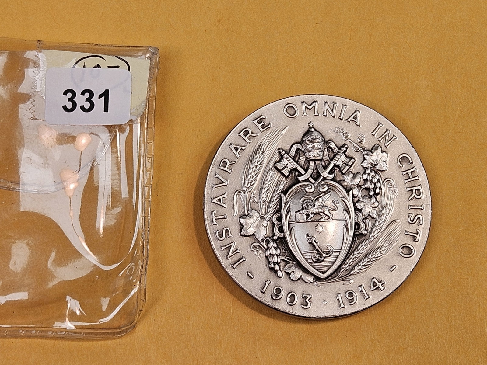 Vatican Pius PPX Medal 1903 - 1914 - 2