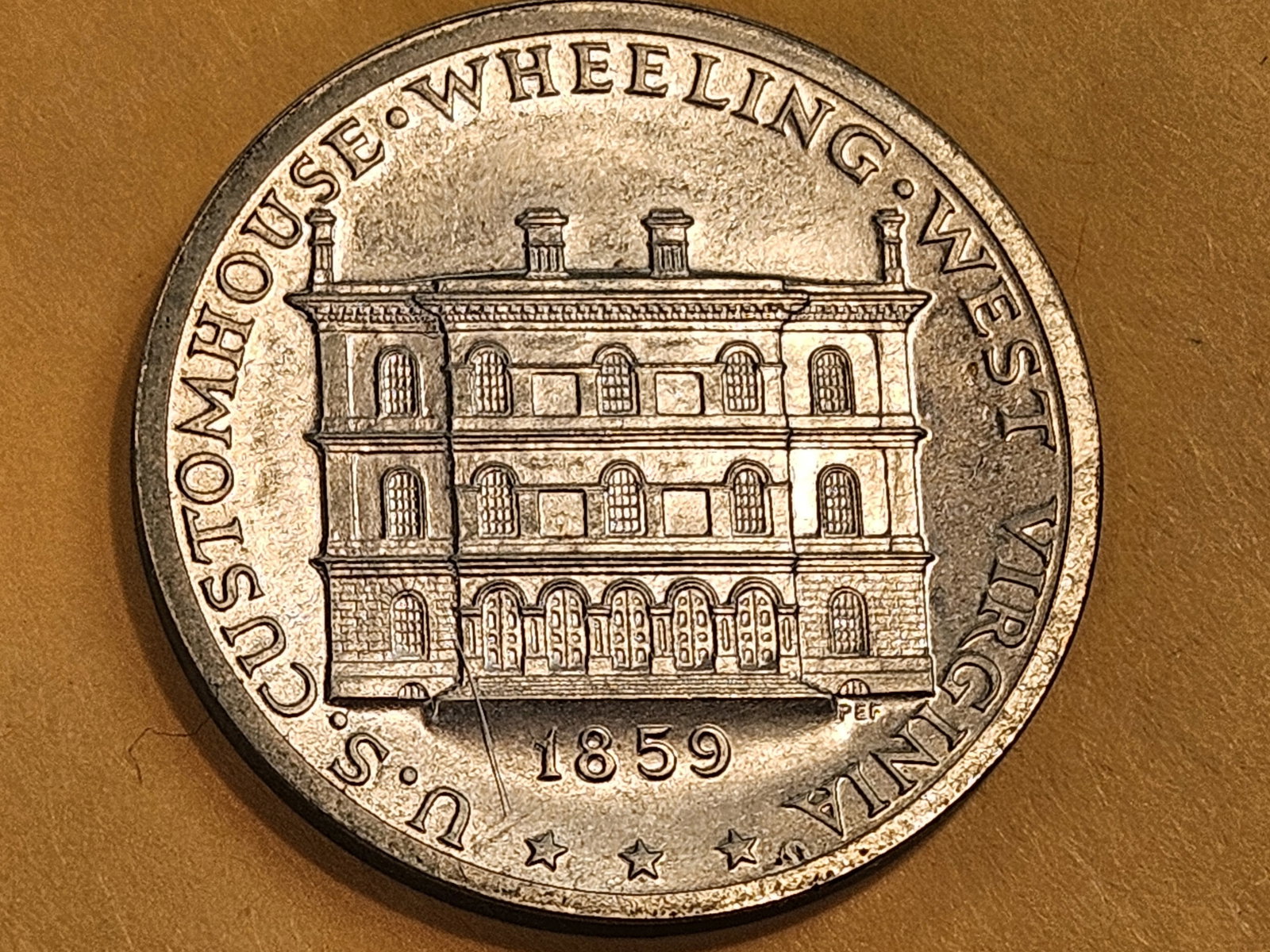 GEM (1974) Silver US Customs medal - 3