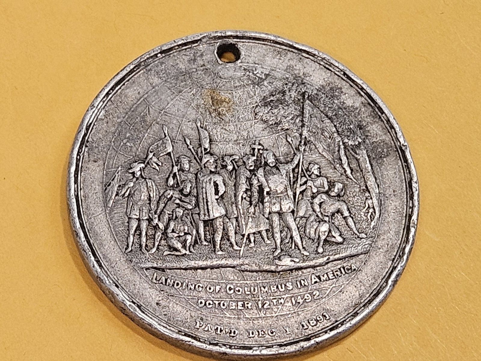 Scarcer 1892 Republican Presidential Nominees medal - 5