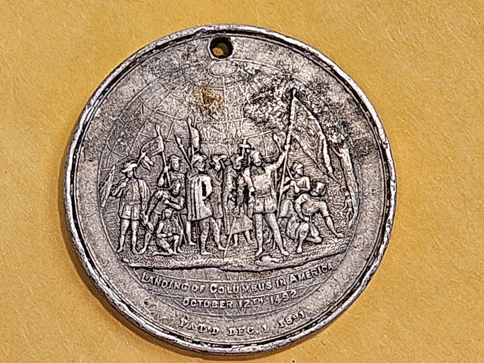 Scarcer 1892 Republican Presidential Nominees medal - 6