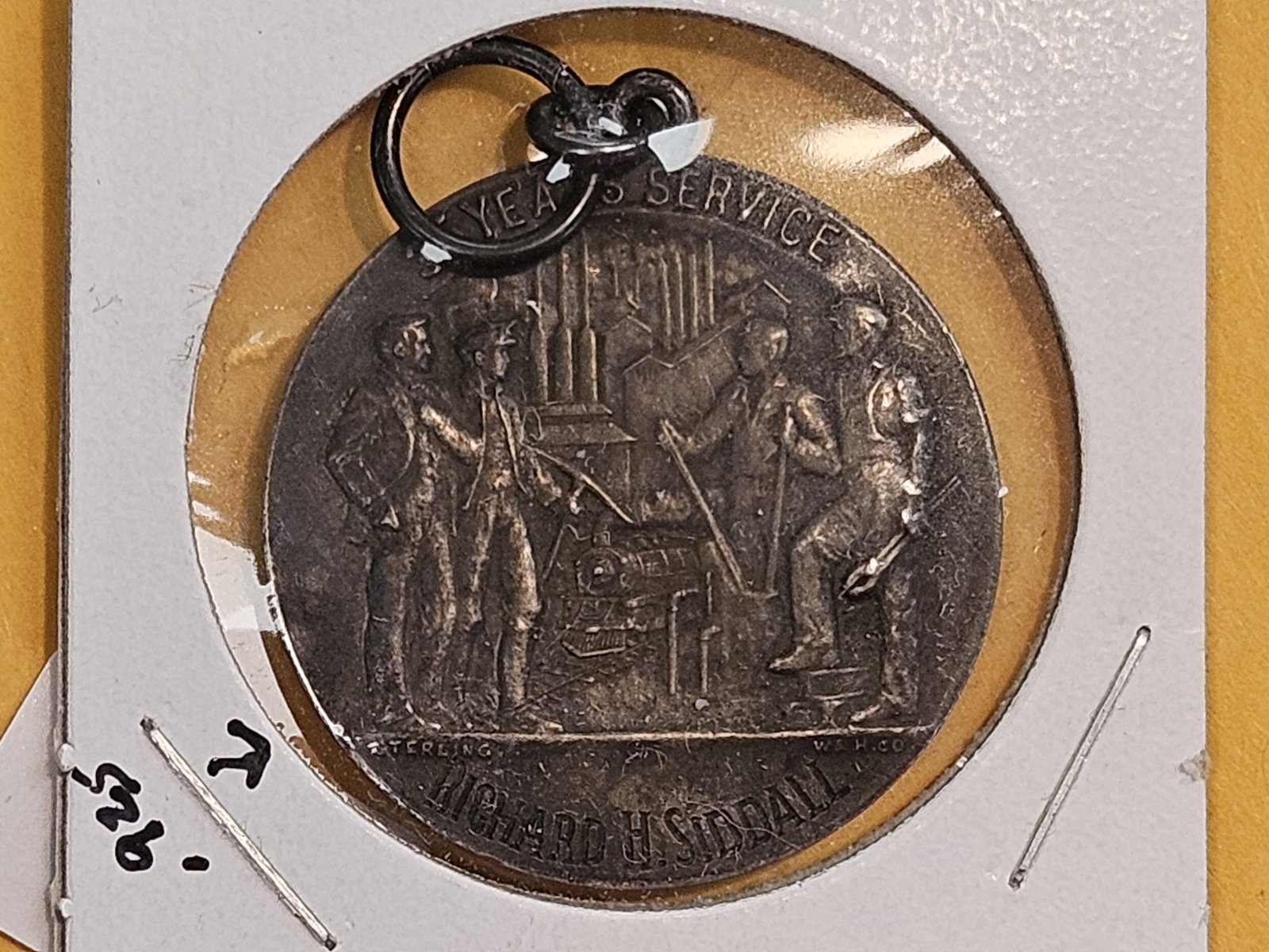 Sterling Sivler US Steel Corp Medal - 3